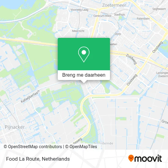 Food La Route kaart