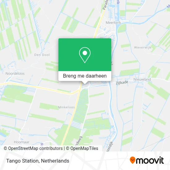 Tango Station kaart