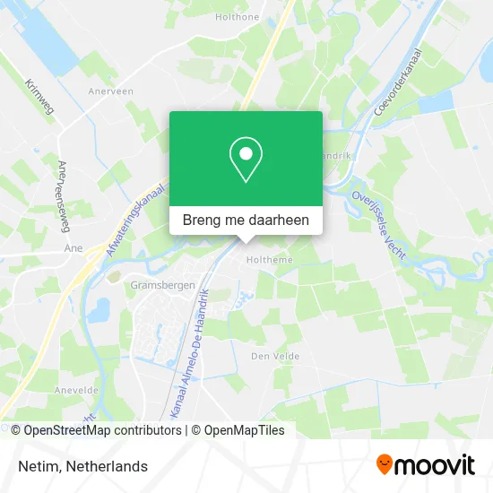Netim kaart
