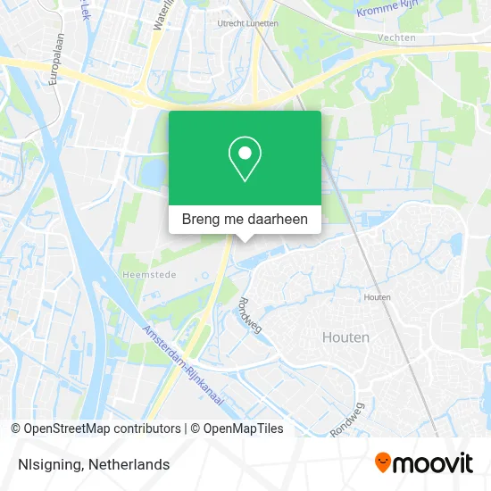 Nlsigning kaart
