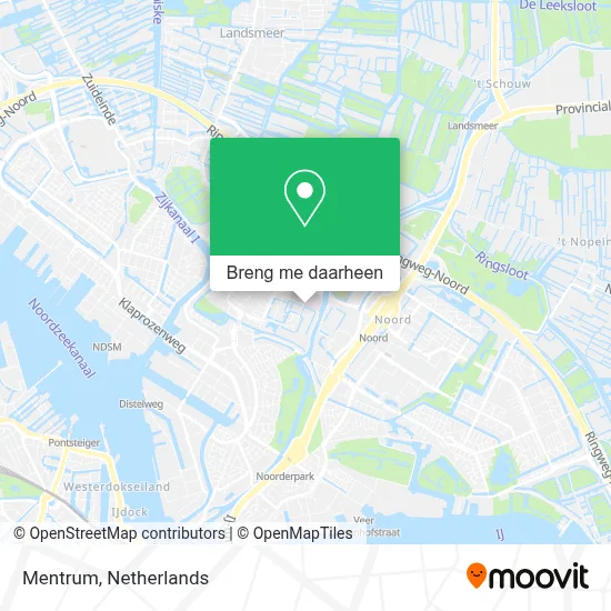 Mentrum kaart