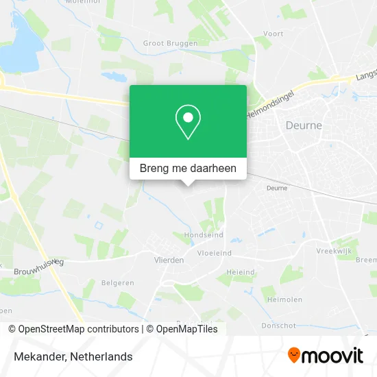 Mekander kaart