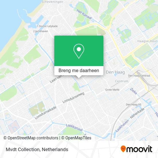 Mvdt Collection kaart