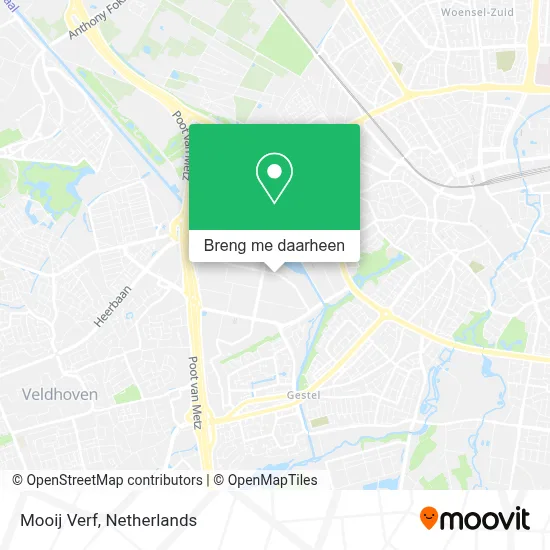 Mooij Verf kaart
