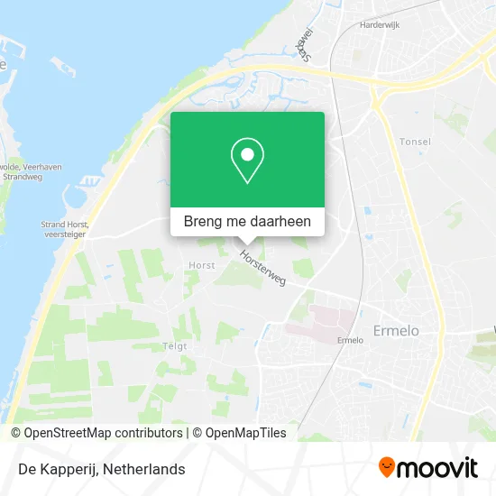 De Kapperij kaart