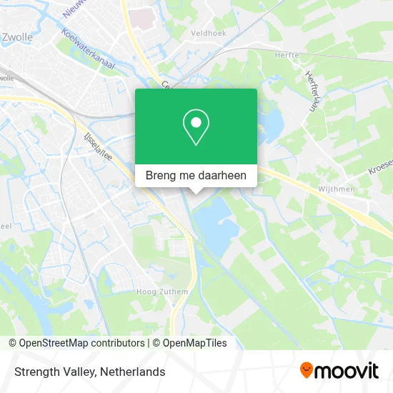 Strength Valley kaart