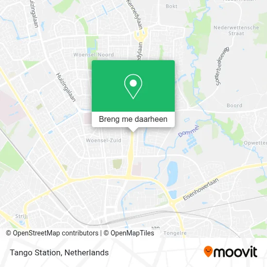 Tango Station kaart
