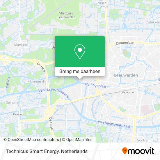 Technicus Smart Energy kaart