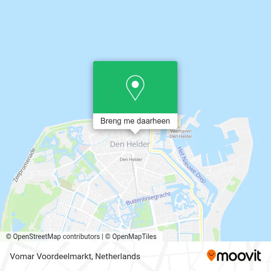 Vomar Voordeelmarkt kaart