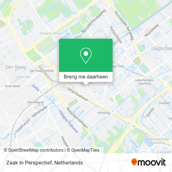 Zaak In Perspectief kaart