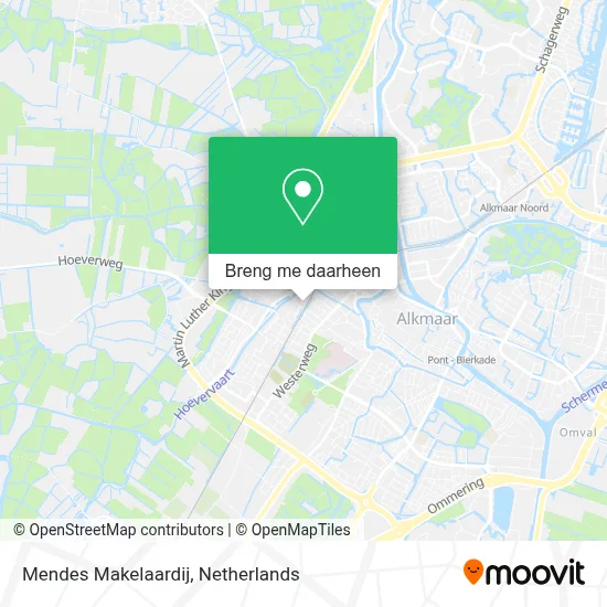 Mendes Makelaardij kaart