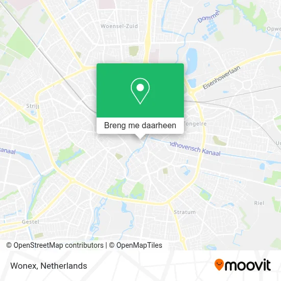 Wonex kaart
