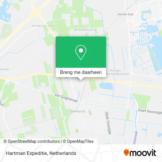 Hartman Expeditie kaart