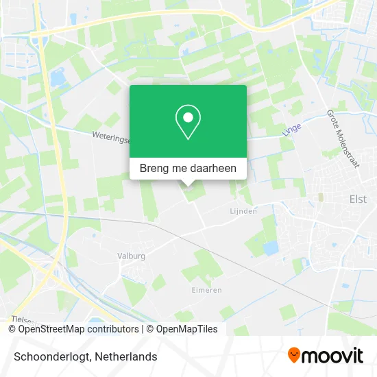 Schoonderlogt kaart