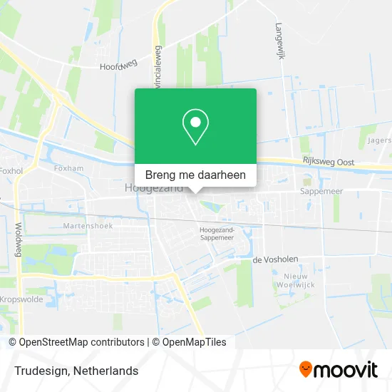 Trudesign kaart