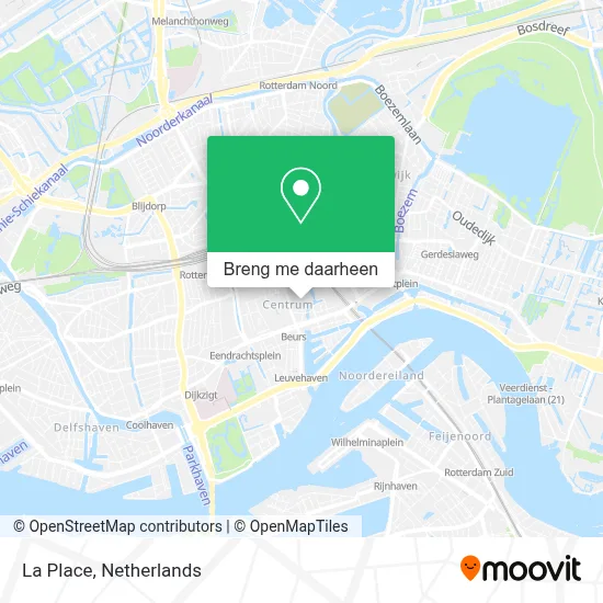 La Place kaart