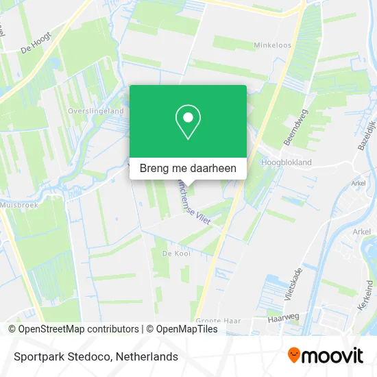 Sportpark Stedoco kaart