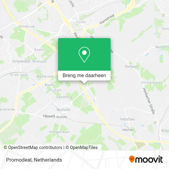 Promodeal kaart