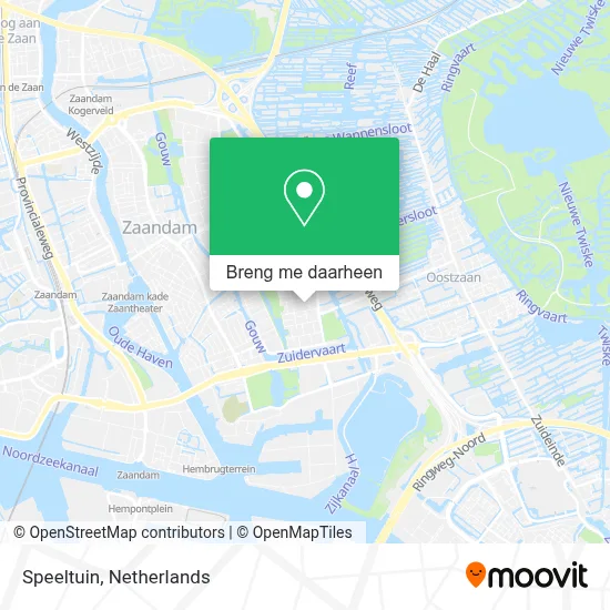 Speeltuin kaart