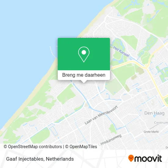 Gaaf Injectables kaart