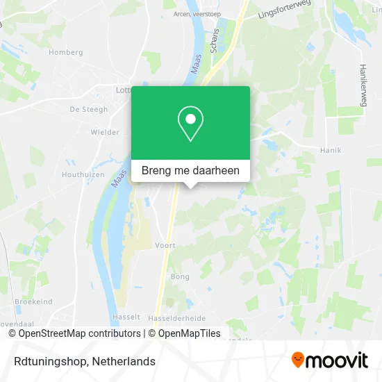 Rdtuningshop kaart