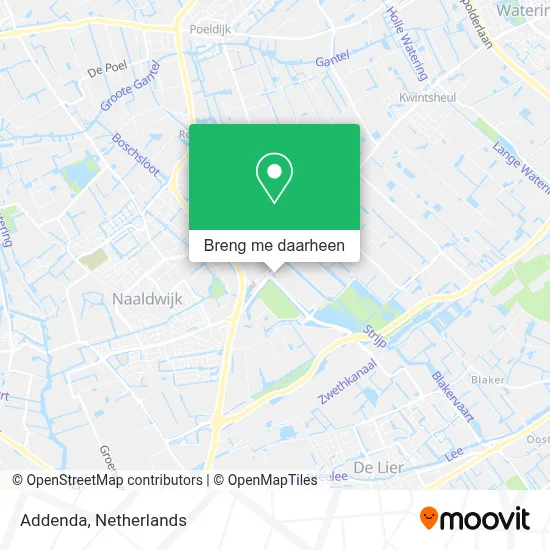 Addenda kaart