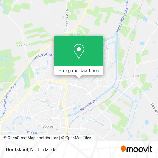 Houtskool kaart