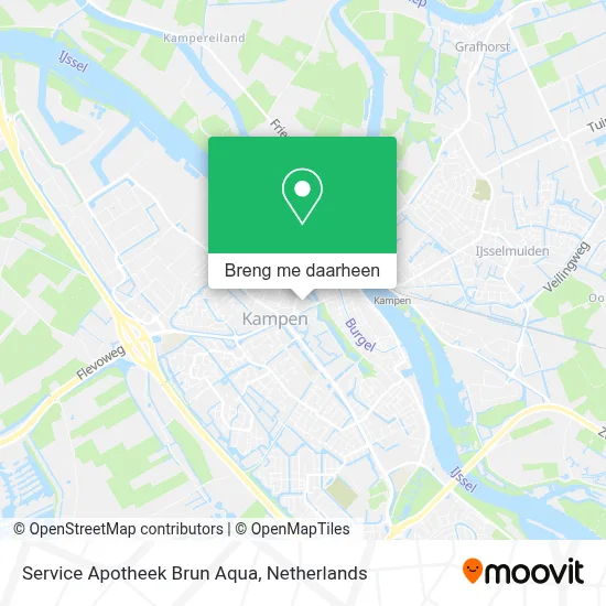 Service Apotheek Brun Aqua kaart
