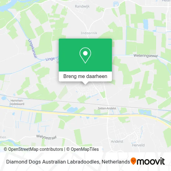 Diamond Dogs Australian Labradoodles kaart