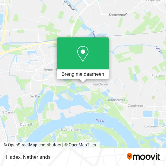 Hadex kaart