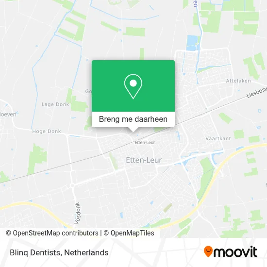Blinq Dentists kaart