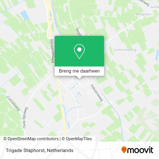 Trigade Staphorst kaart