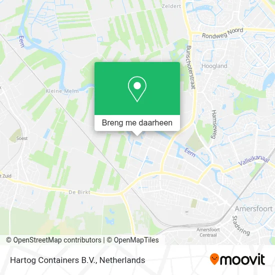 Hartog Containers B.V. kaart