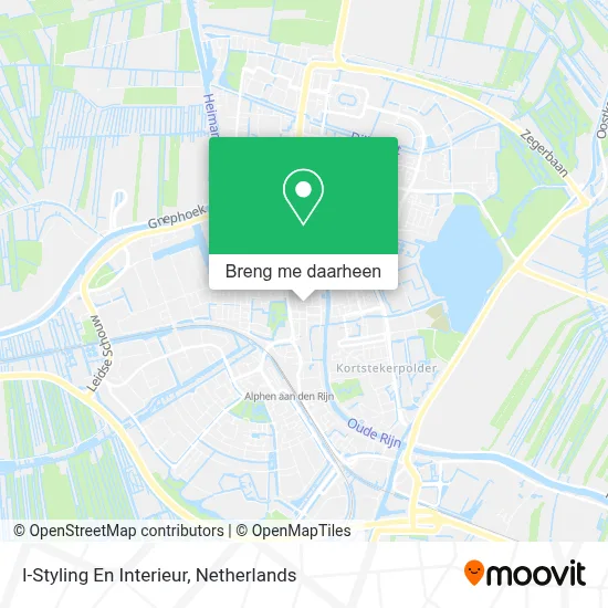 I-Styling En Interieur kaart