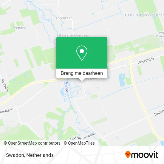 Swadon kaart