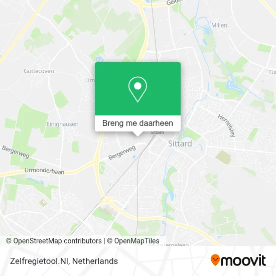 Zelfregietool.Nl kaart