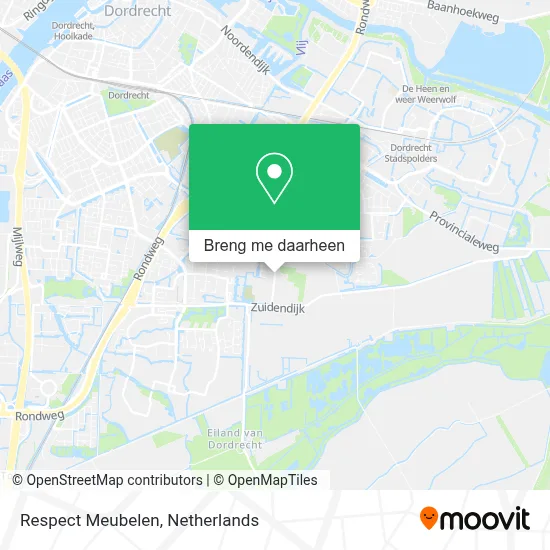 Respect Meubelen kaart