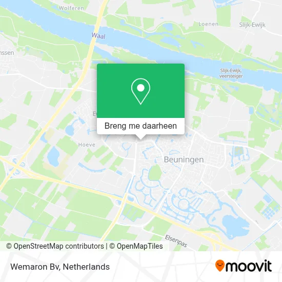 Wemaron Bv kaart