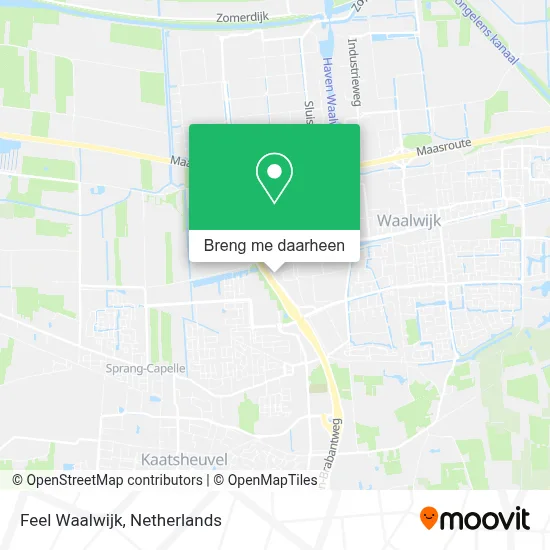 Feel Waalwijk kaart