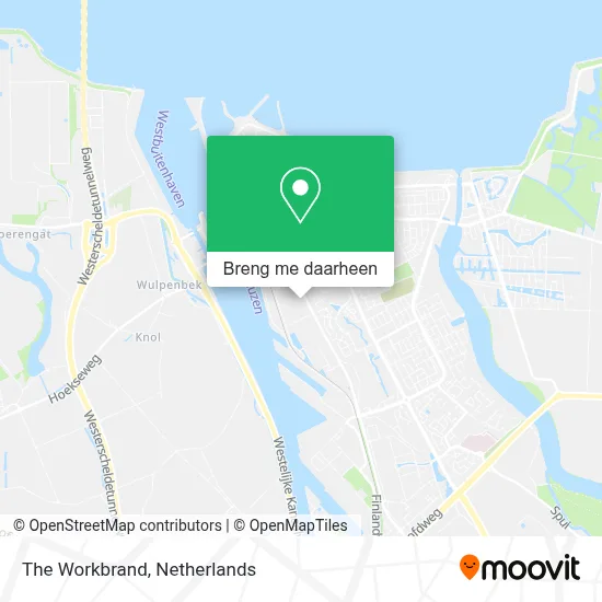 The Workbrand kaart