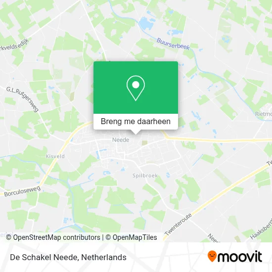 De Schakel Neede kaart