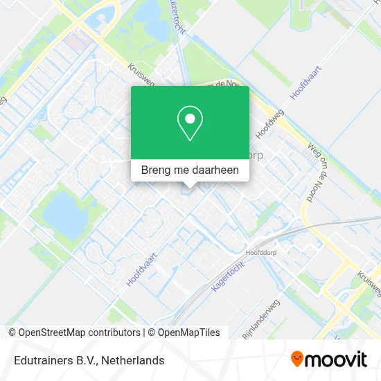 Edutrainers B.V. kaart