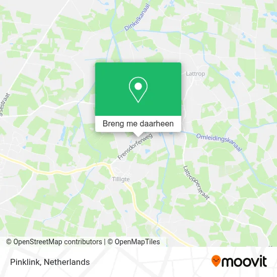 Pinklink kaart