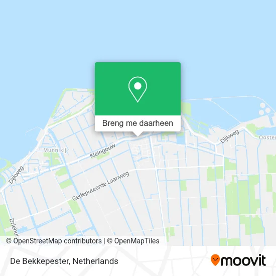 De Bekkepester kaart