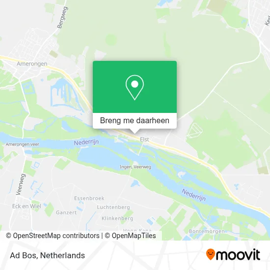 Ad Bos kaart