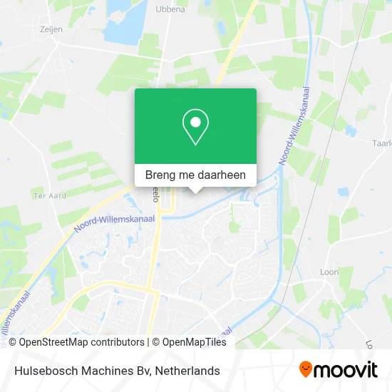 Hulsebosch Machines Bv kaart