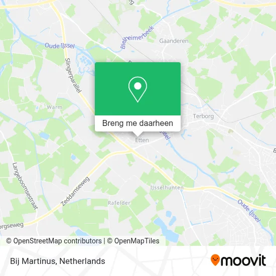 Bij Martinus kaart