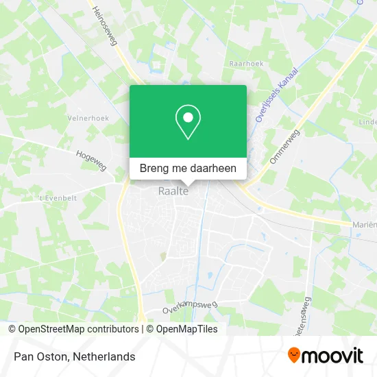 Pan Oston kaart