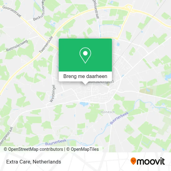 Extra Care kaart