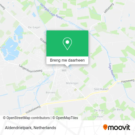 Aldendrielpark kaart